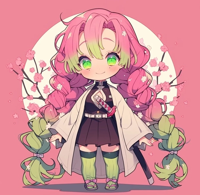 ảnh chibi Mitsuri 10