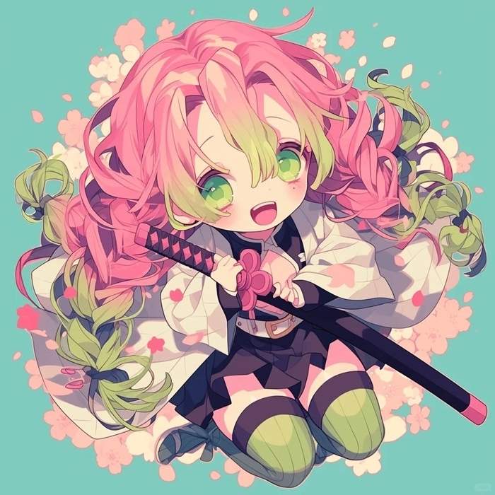 ảnh chibi Mitsuri 6