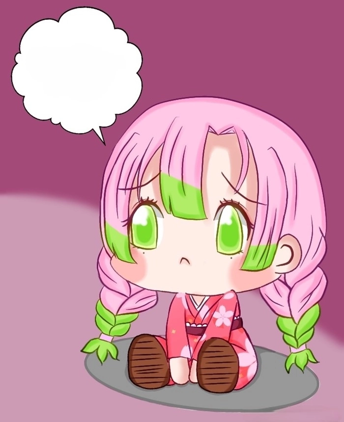 ảnh chibi Mitsuri 7