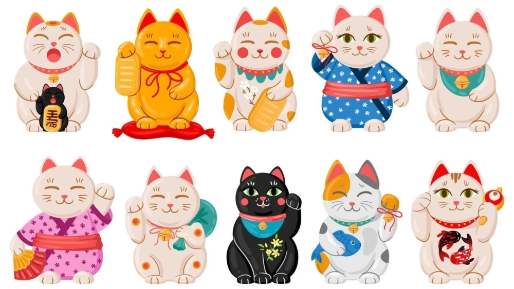 hình nền mèo thần tài 11