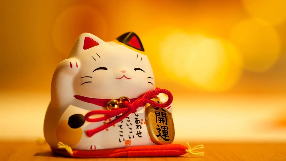 hình nền mèo thần tài 17