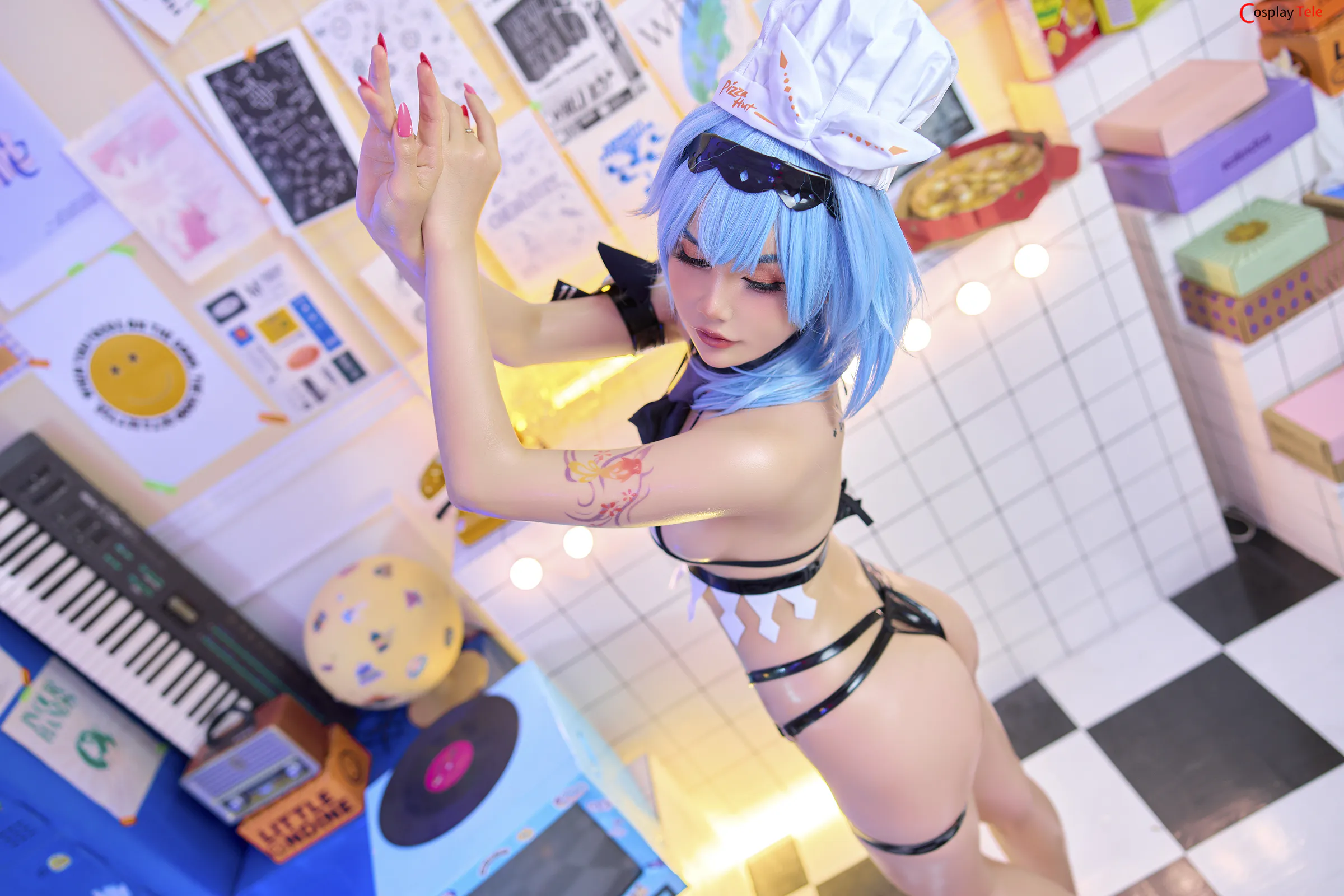 Joyce cosplay Eula Pizza 30