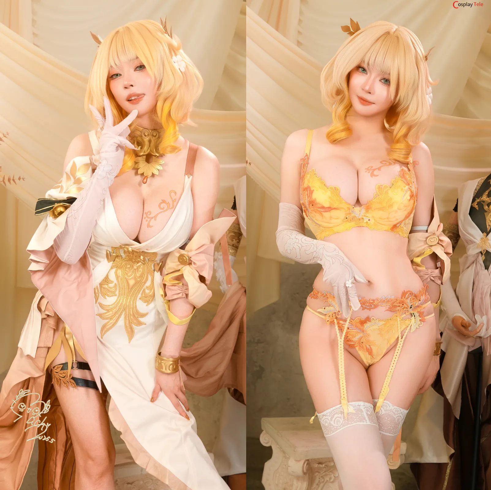 Machi cosplay Aglaea HonkaiStar Rail 1 result