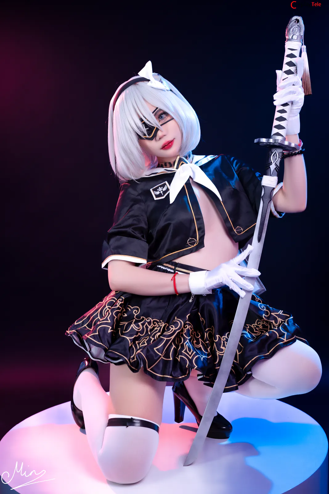 Miinmeow cosplay 2B 5