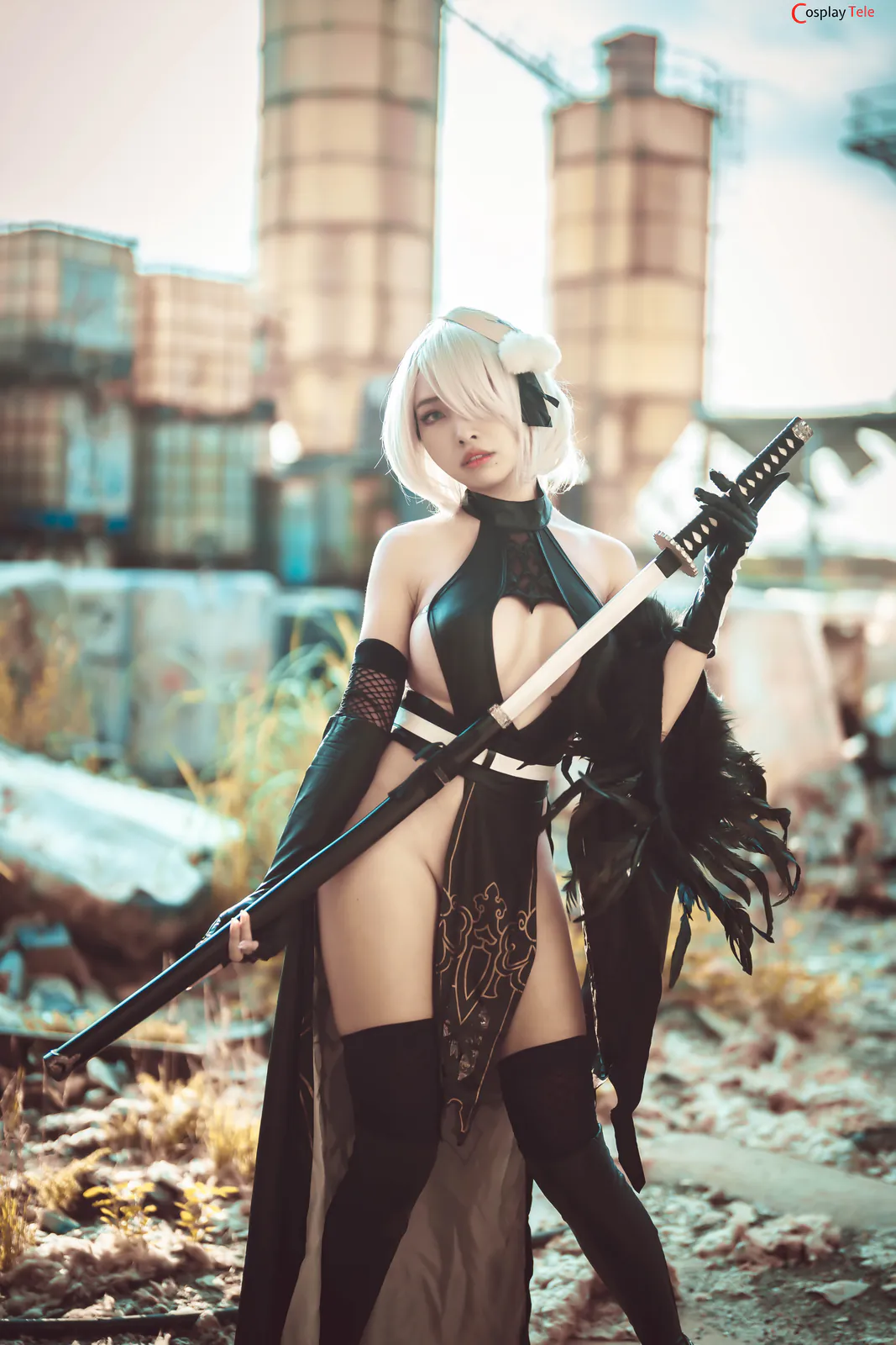 Momo cosplay 2B 7