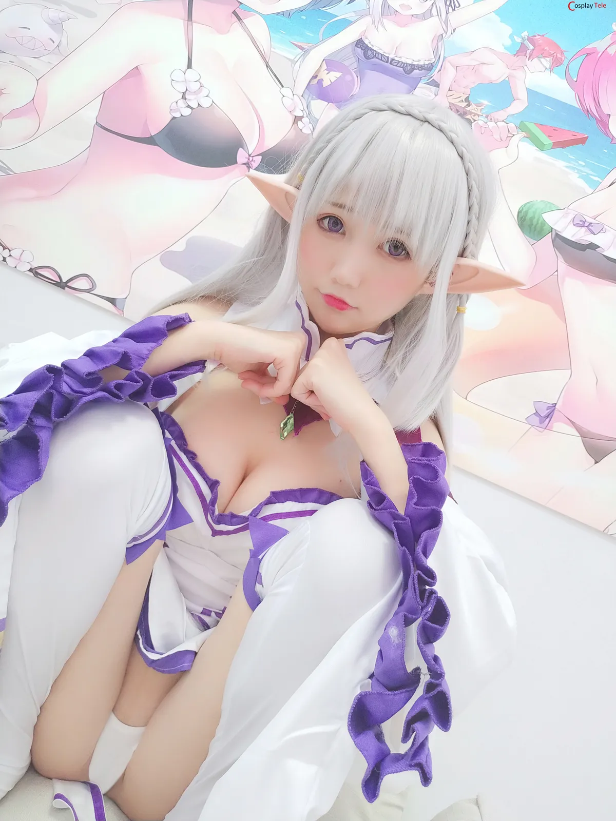 Nagisa cosplay Emilia 25