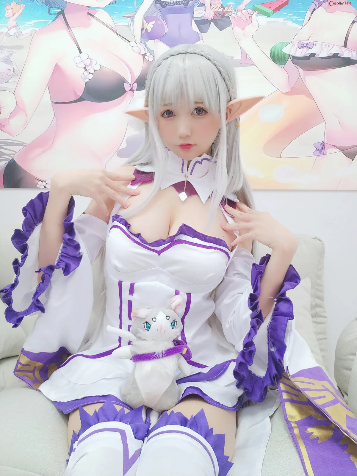 Nagisa cosplay Emilia 2