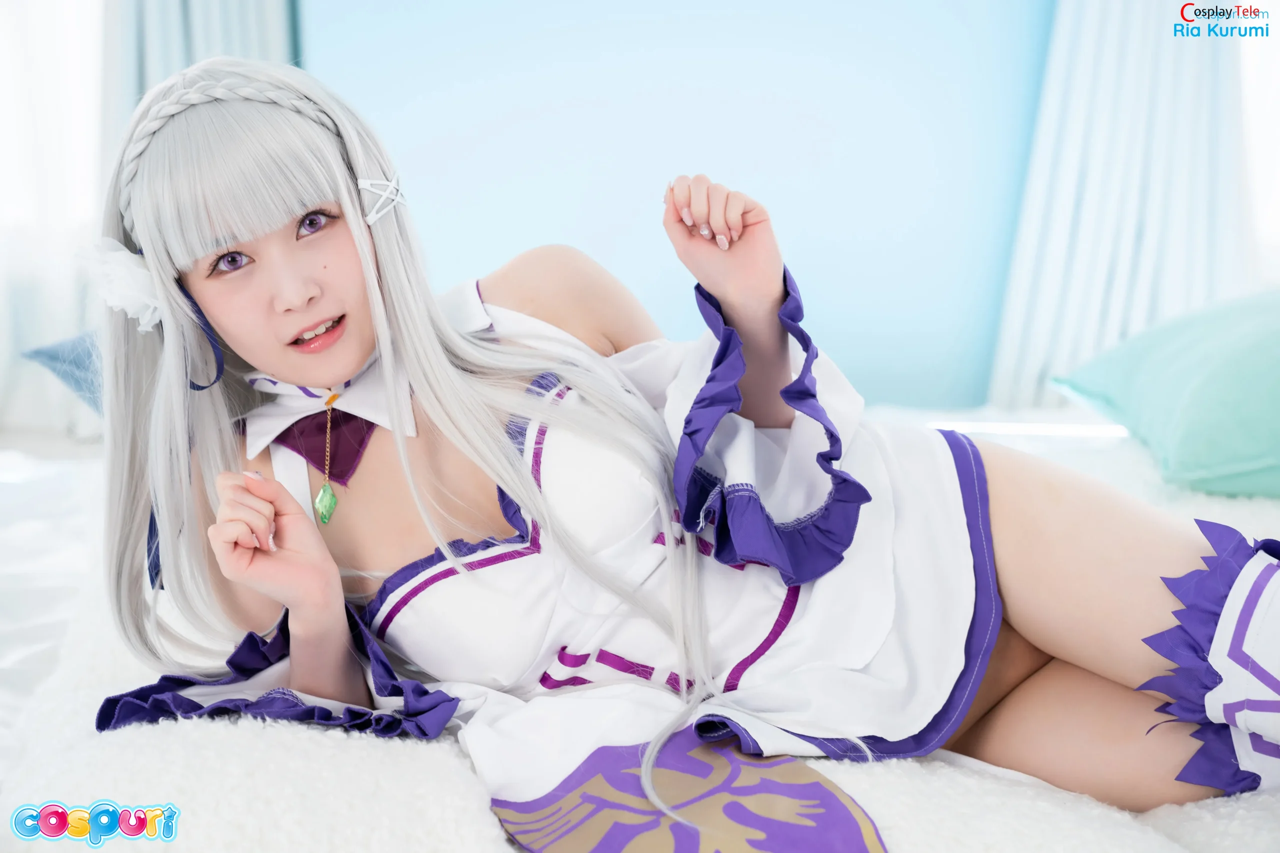 Ria Kurumi cosplay Emilia 38