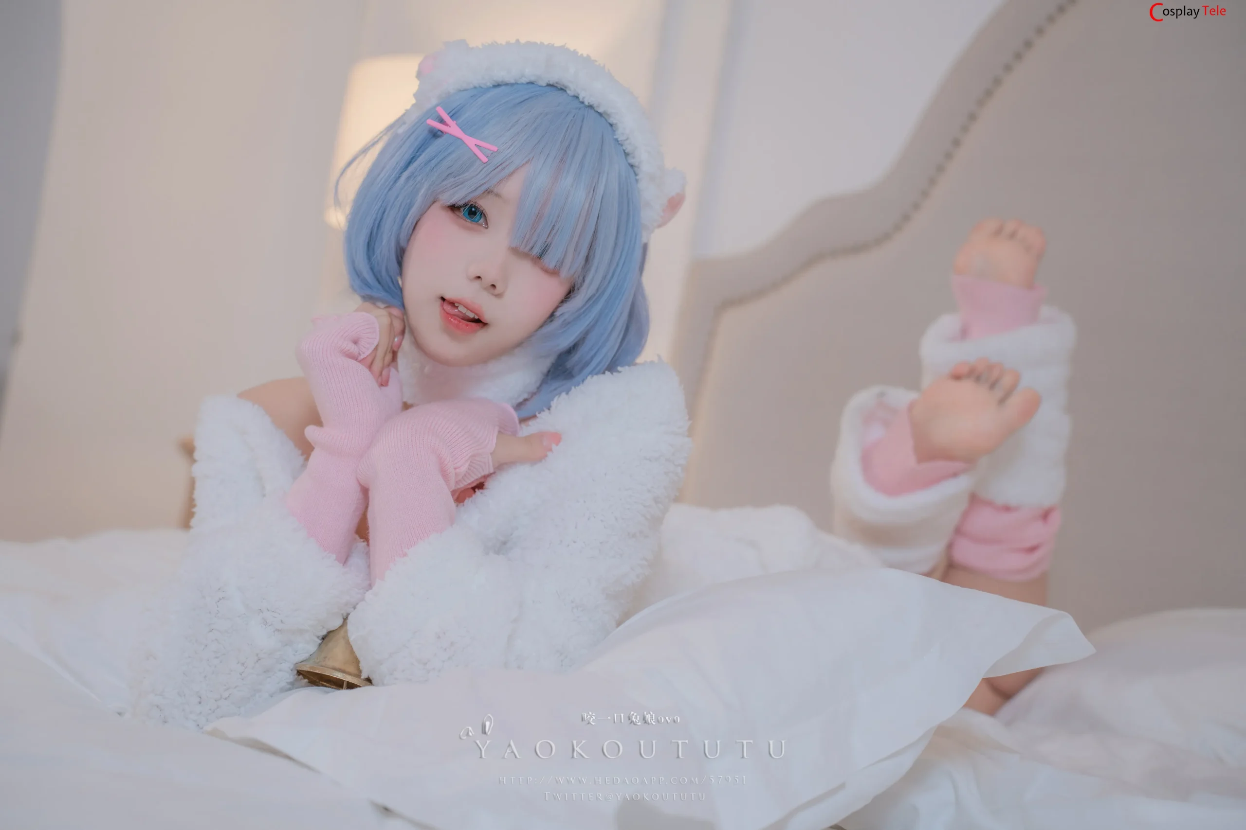 Yaokoututu cosplay Rem 17
