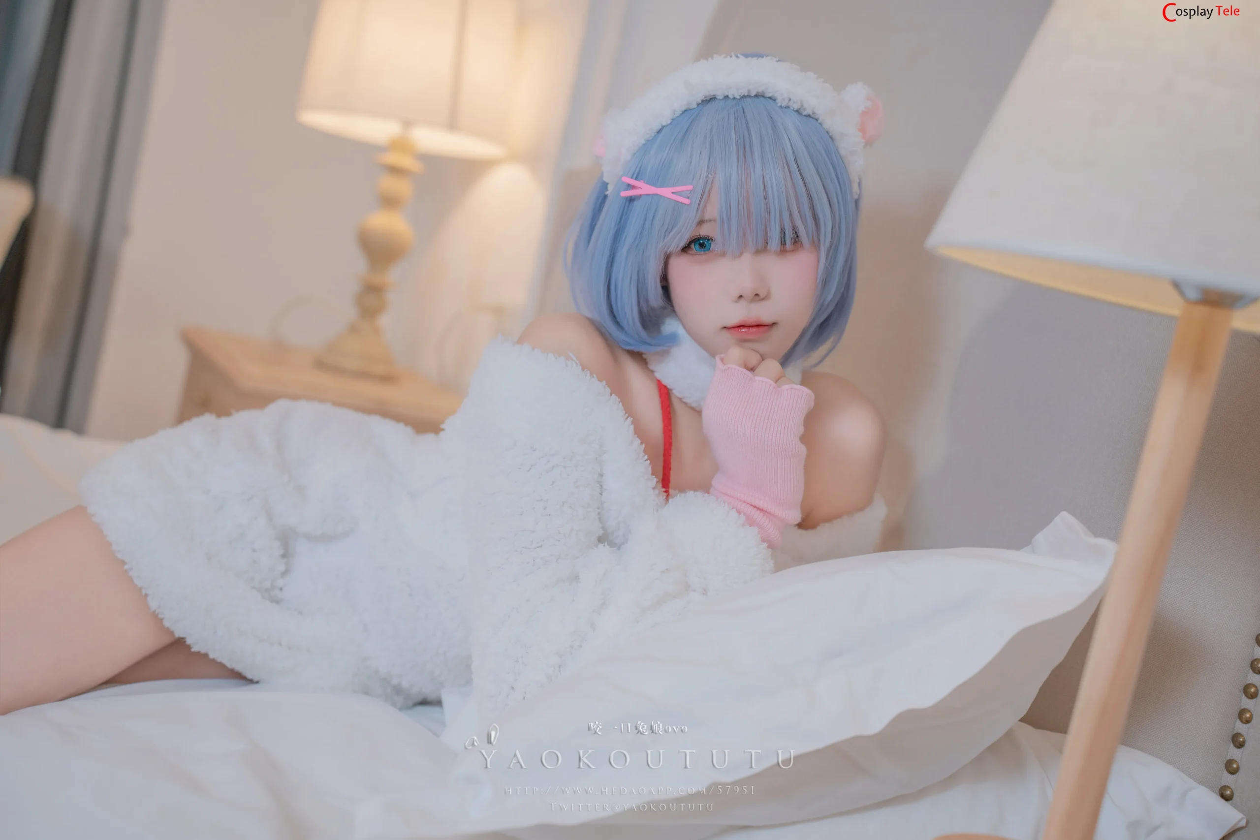 Yaokoututu cosplay Rem 4
