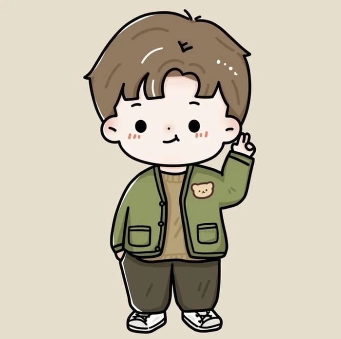 ảnh chibi em bé 6