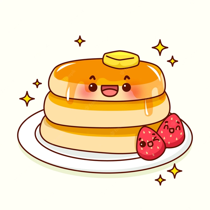 anh chibi food 01