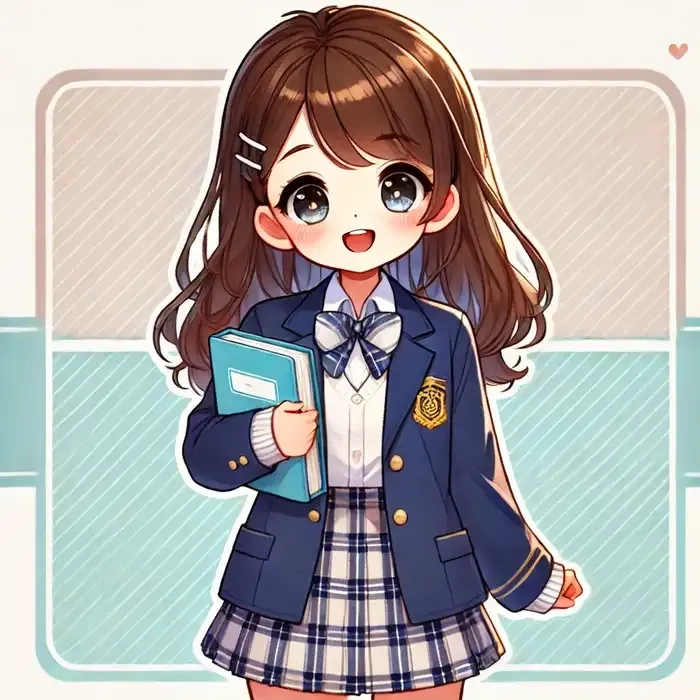 anh chibi nu hoc sinh 1