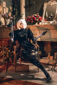 119+ Tuyệt Tác baby-LuLu Cosplay 2B Đốn Tim Fan Hâm Mộ