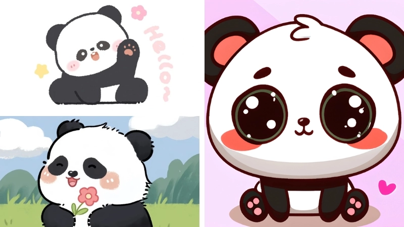 chibi panda