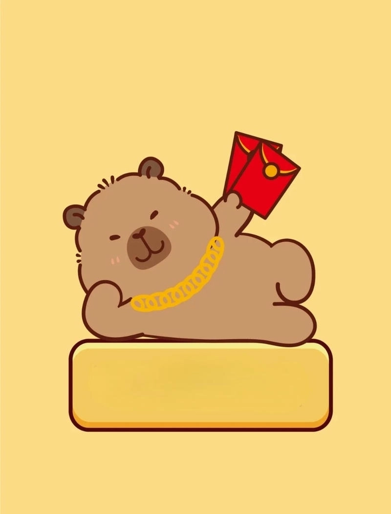 hình ảnh capybara chibi 4