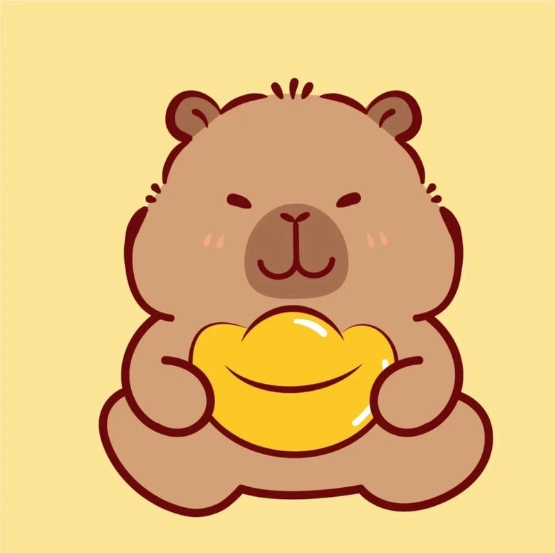 hình ảnh capybara chibi 11