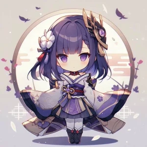 119+ Hình ảnh Chibi Raiden Shogun Đáng Yêu và Quyền Lực Nhất