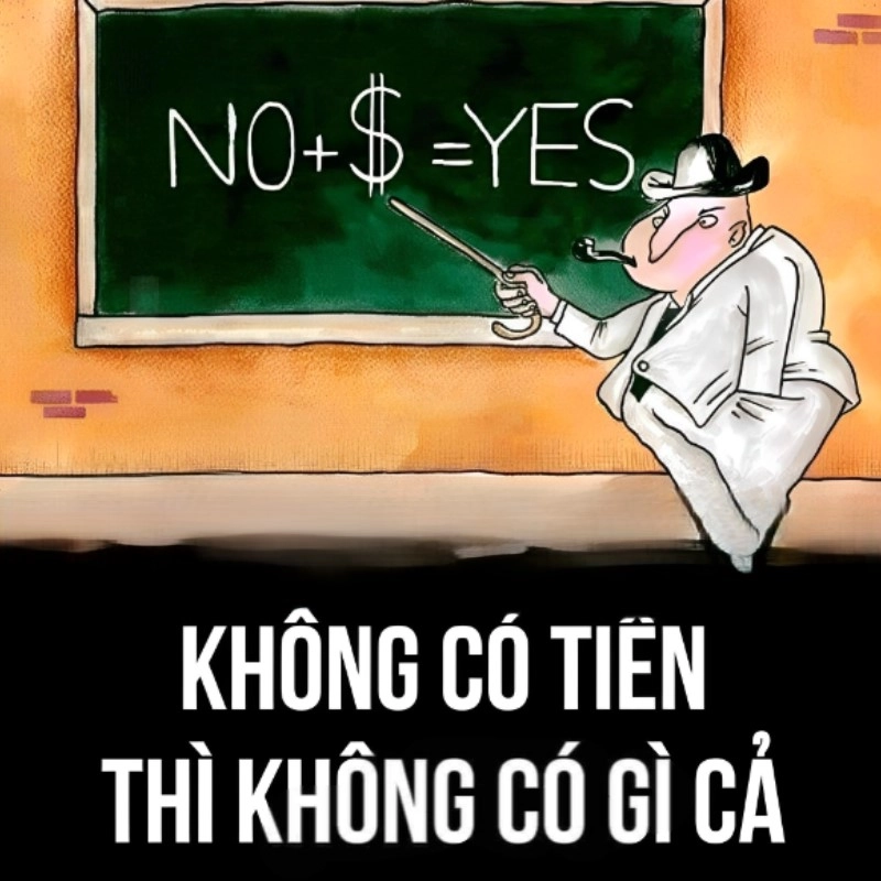 Meme hết tiền 12