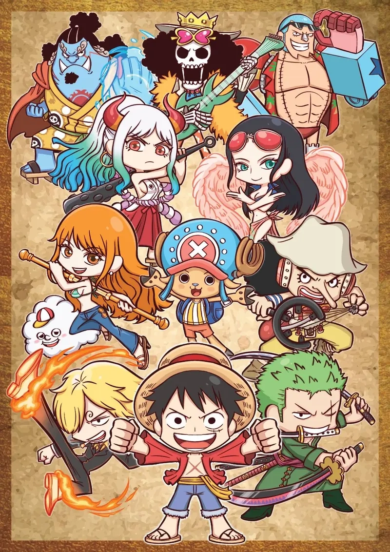 One Piece chibi 10