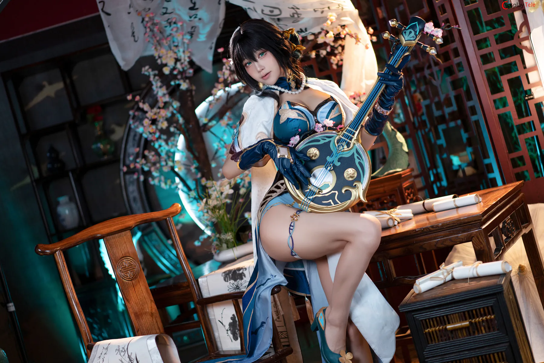 Aqua cosplay Ruan Mei HonkaiStar Rail 1 result