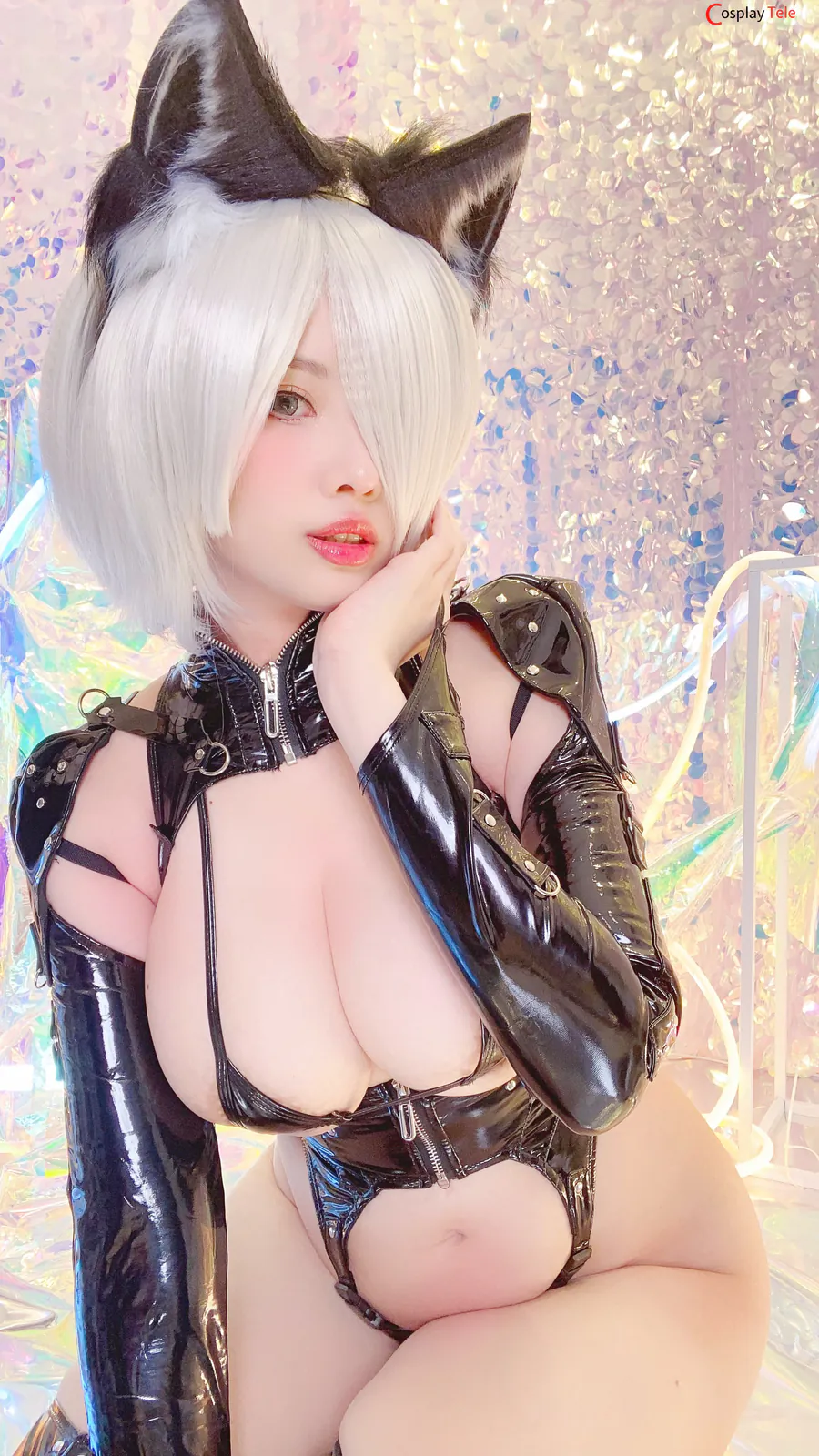 KaYa Huang cosplay 2B Black Cat 45