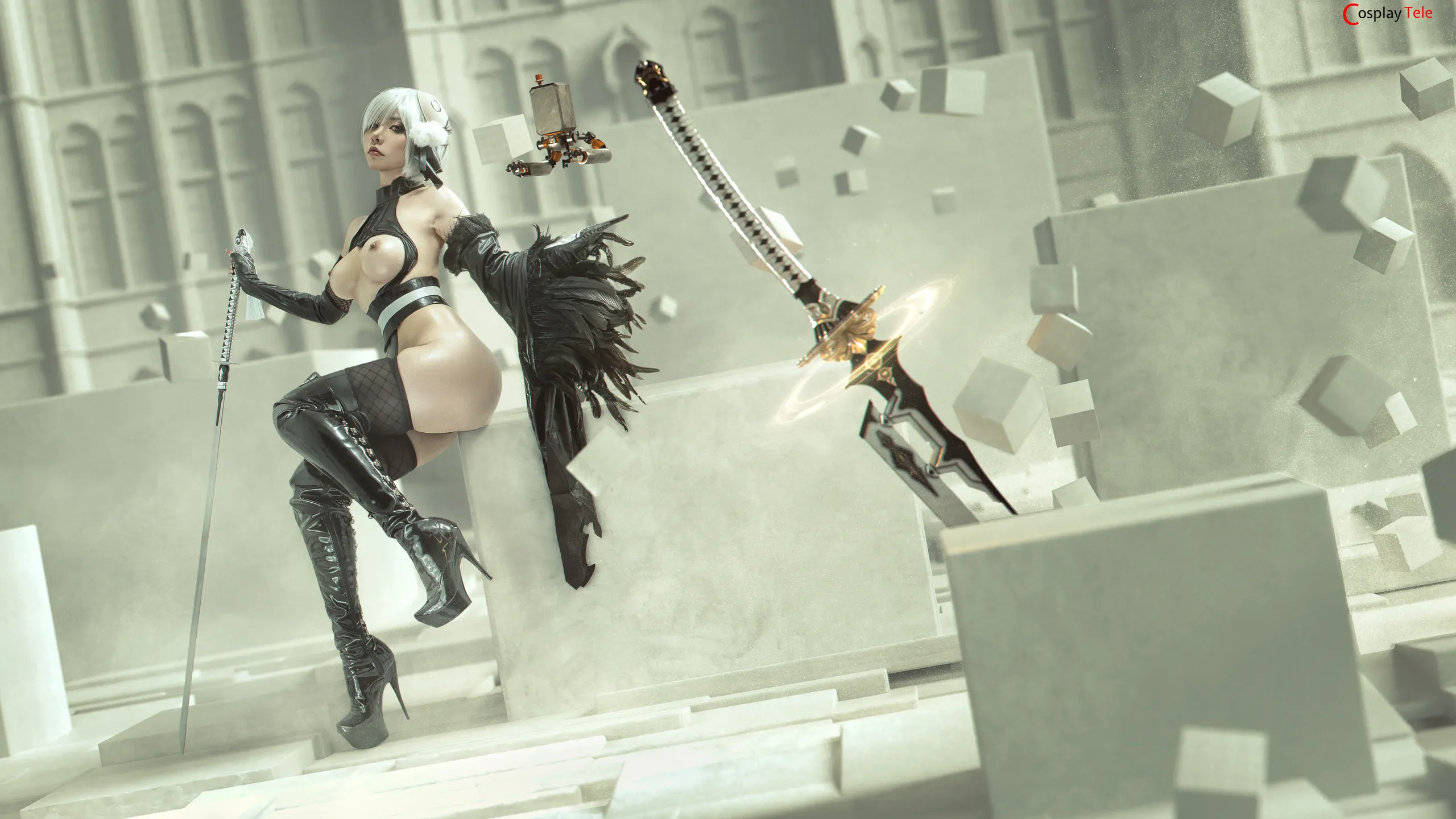 Nekokoyoshi cosplay 2B 37